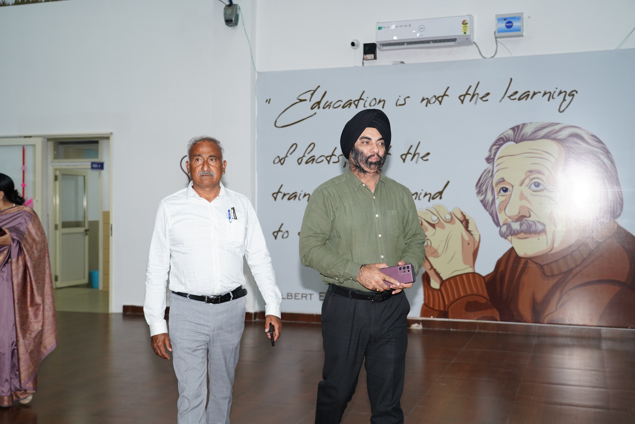 Felicitation of the Staff Members